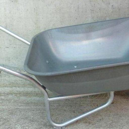 GEBA Karrette verzinkt kompl. ab 85 Liter bis 200 Liter Muldengrösse